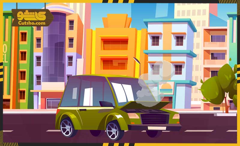 ویدیو تبلیغاتی انیمیشنی برای ماشین